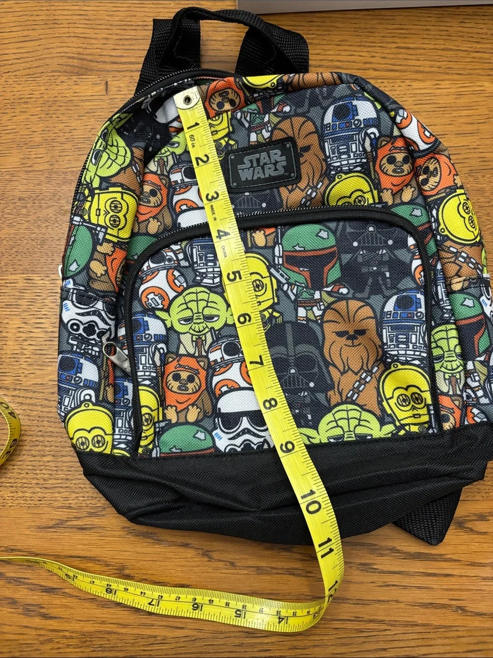 Star Wars Black Multi-Character Print Backpack mini bag